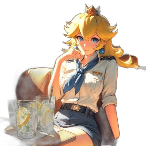 crown, staff, dress, food transparent PNG cut-out
