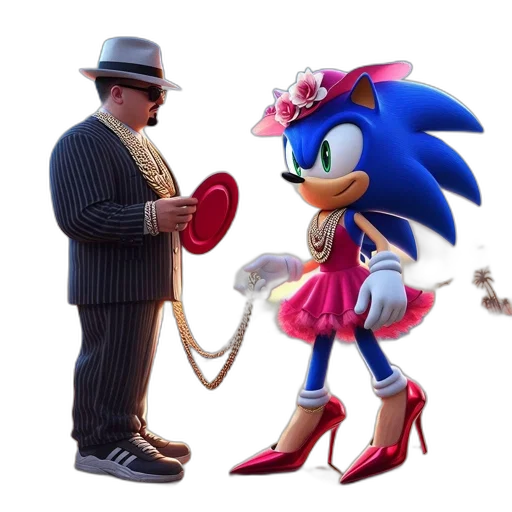 hat, shoes, weapon, dress transparent PNG cut-out
