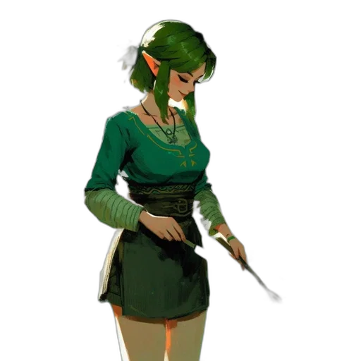 staff, sword, weapon, dress transparent PNG cut-out