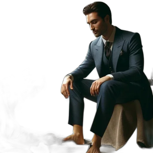 shoes, jacket, furniture, photorealistic transparent PNG cut-out