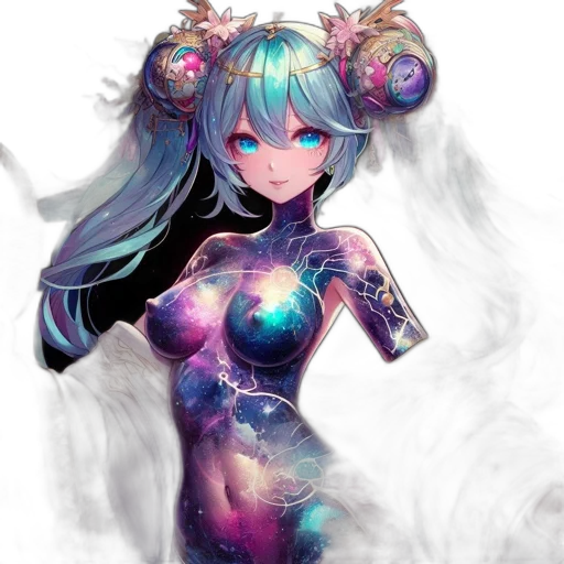 robot, dress, staff, creature transparent PNG cut-out