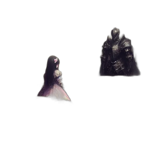 creature, hair, crown, mask transparent PNG cut-out