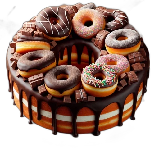 food, 3d render, photorealistic, elaborate transparent PNG cut-out