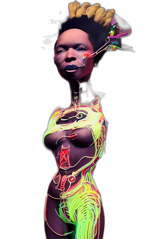 dress, robot, face, jewelry transparent PNG cut-out