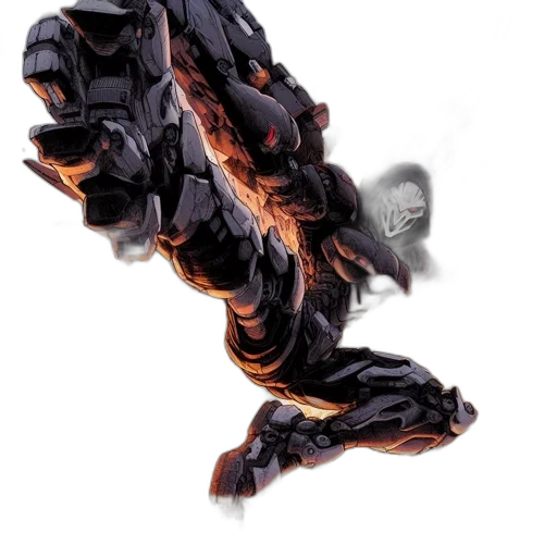 robot, weapon, dragon, creature transparent PNG cut-out