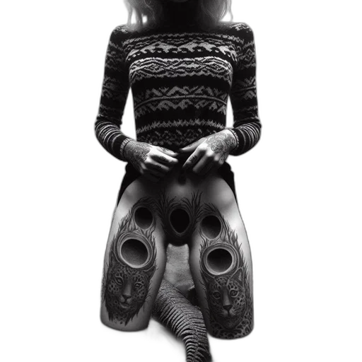 robot, dress, mask, creature transparent PNG cut-out