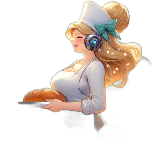 dress, staff, hat, concept art transparent PNG cut-out
