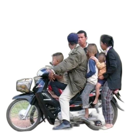 jacket, car, umbrella, staff transparent PNG cut-out