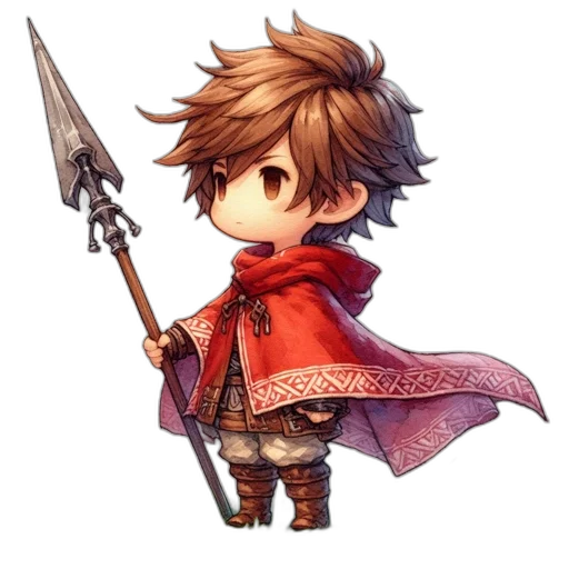 sword, staff, weapon, fantasy art transparent PNG cut-out