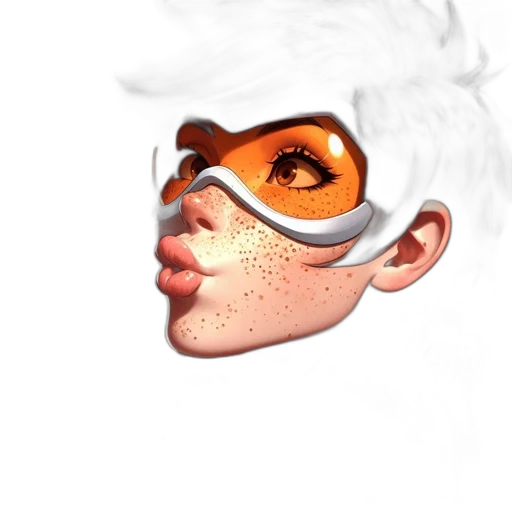 mask, face, staff, creature transparent PNG cut-out