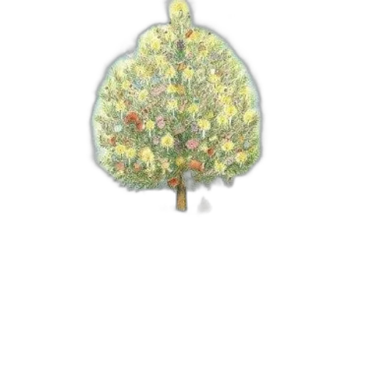 jewelry, tree, crown, staff transparent PNG cut-out