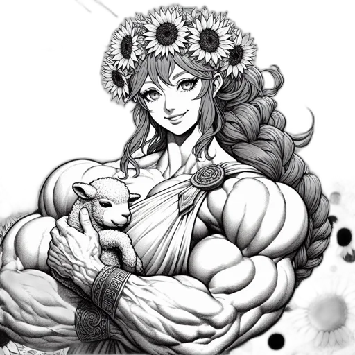 crown, flower, fantasy art, concept art transparent PNG cut-out