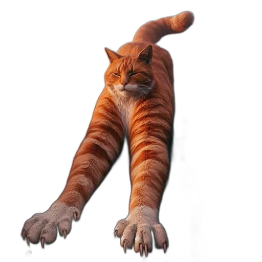 animal, creature, staff, 3d render transparent PNG cut-out