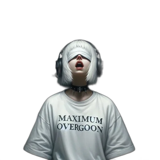 mask, robot, face, jacket transparent PNG cut-out