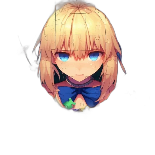 face, mask, hair, robot transparent PNG cut-out