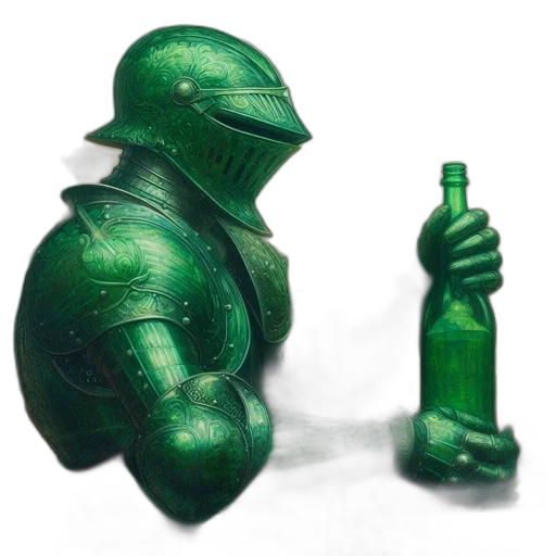 bottle, weapon, robot, dragon transparent PNG cut-out