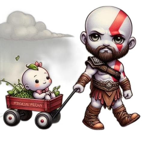 concept art, fantasy art, pixel art, comic book art transparent PNG cut-out