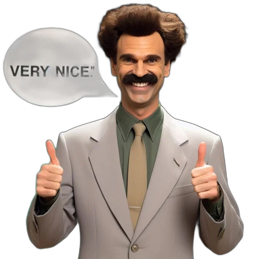 staff, jacket, face, hat transparent PNG cut-out