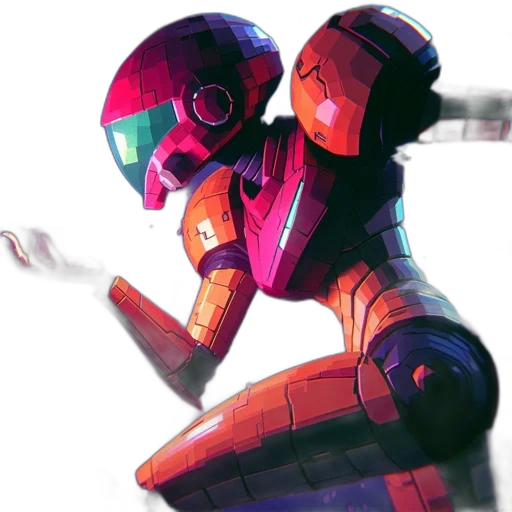 robot, weapon, mask, concept art transparent PNG cut-out