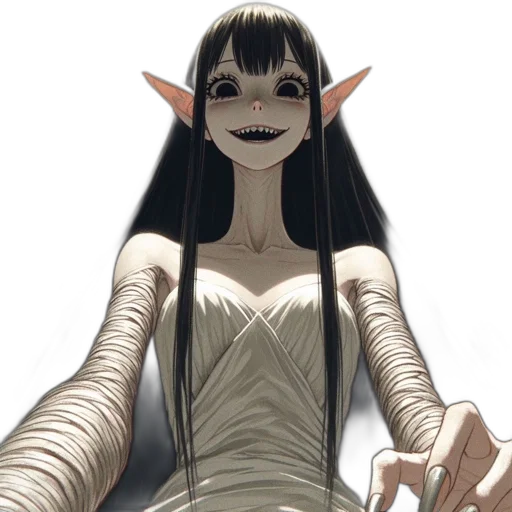 mask, staff, creature, dress transparent PNG cut-out