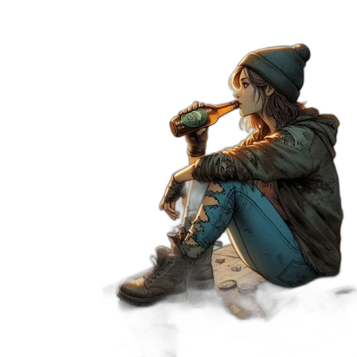 weapon, jacket, concept art, fantasy art transparent PNG cut-out
