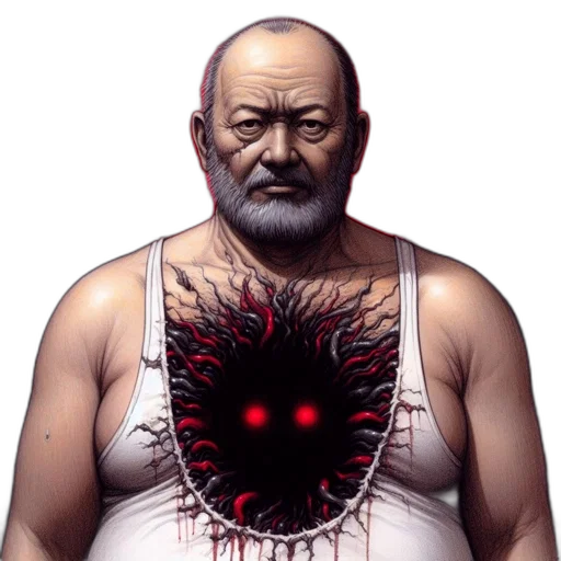 creature, face, mask, concept art transparent PNG cut-out