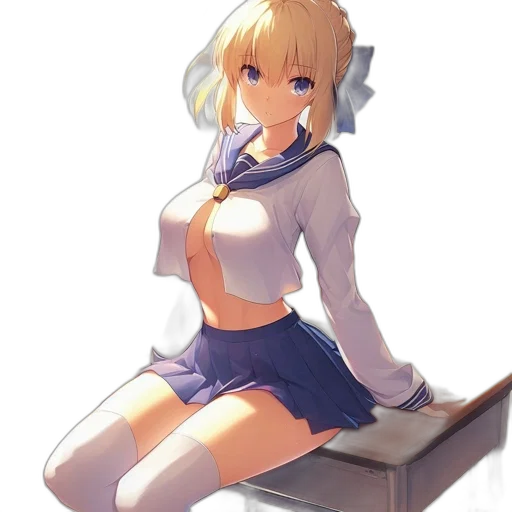 dress, staff, crown, robot transparent PNG cut-out