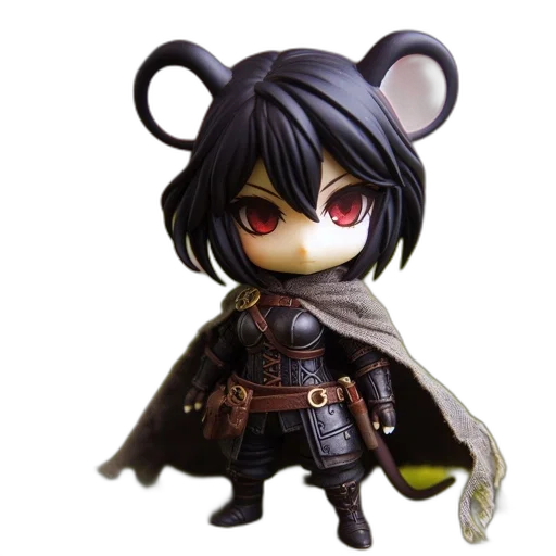 concept art, 3d render, fantasy art, figurine transparent PNG cut-out