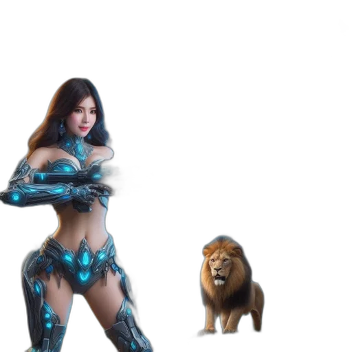 animal, creature, concept art, fantasy art transparent PNG cut-out