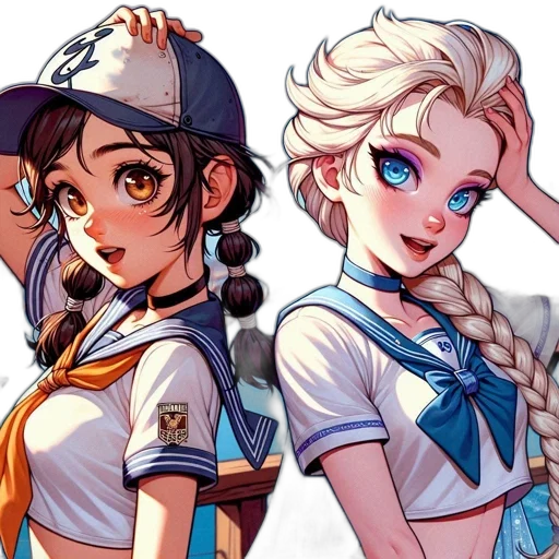 staff, anime, cartoon, concept art transparent PNG cut-out