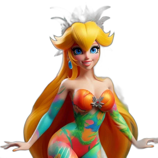 dress, 3d render, concept art, fantasy art transparent PNG cut-out