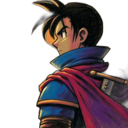 sword, staff, jacket, face transparent PNG cut-out