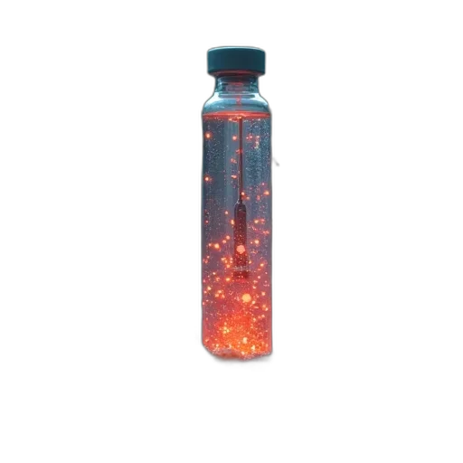 bottle, dress, weapon, vaporwave transparent PNG cut-out