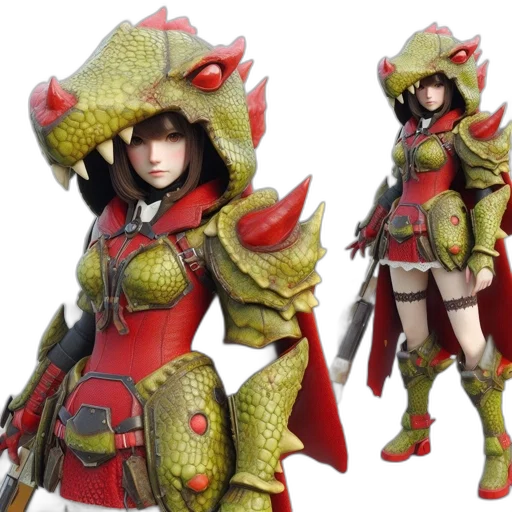 dragon, concept art, 3d render, fantasy art transparent PNG cut-out