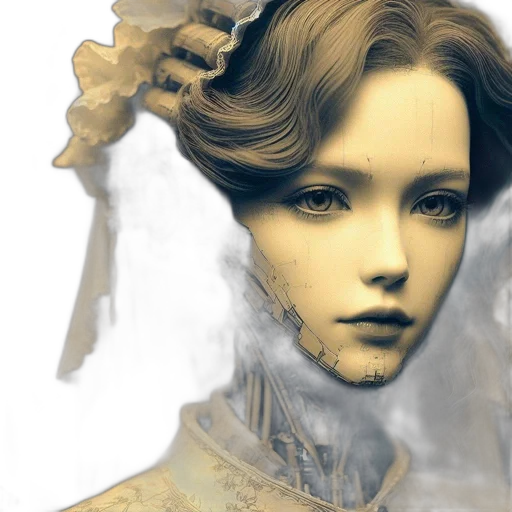 face, photorealistic, fantasy art, concept art transparent PNG cut-out