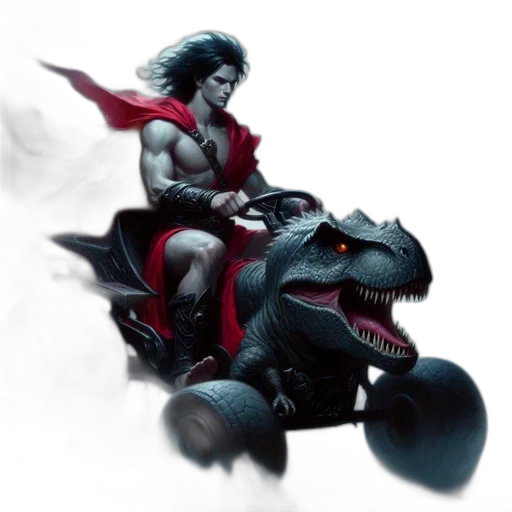 dragon, fantasy art, concept art, comic book art transparent PNG cut-out