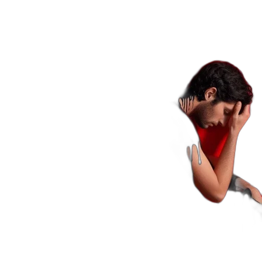 face, mask, staff, hair transparent PNG cut-out