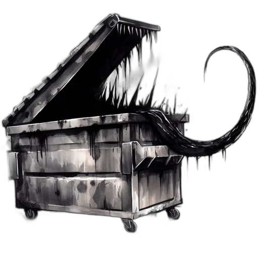 furniture, dragon, creature, animal transparent PNG cut-out