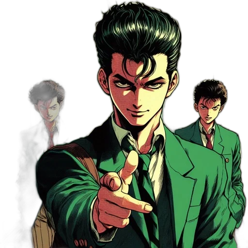 jacket, weapon, comic book art, concept art transparent PNG cut-out