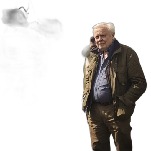 jacket, umbrella, face, animal transparent PNG cut-out