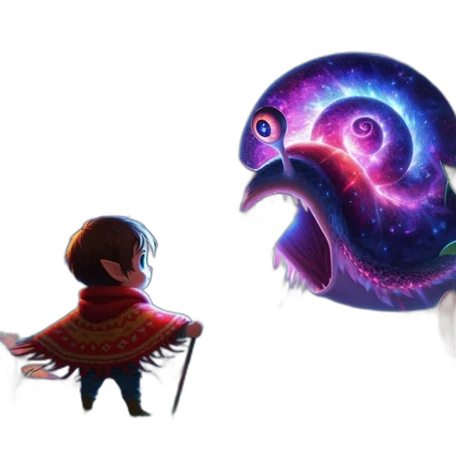 creature, concept art, fantasy art, pixel art transparent PNG cut-out