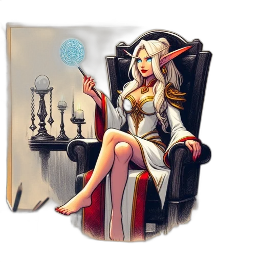 staff, furniture, fantasy art, concept art transparent PNG cut-out