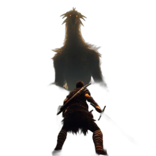 dragon, sword, weapon, creature transparent PNG cut-out