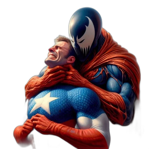 mask, face, creature, comic book art transparent PNG cut-out