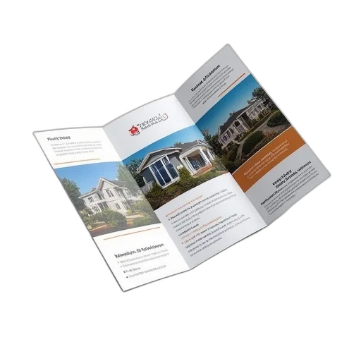 real, estate, flyer, template transparent PNG cut-out