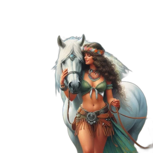 fantasy art, concept art, comic book art, pixel art transparent PNG cut-out