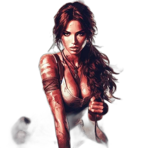 comic book art, fantasy art, concept art, photorealistic transparent PNG cut-out