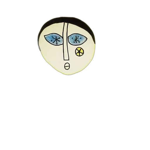 mask, face, jewelry, staff transparent PNG cut-out