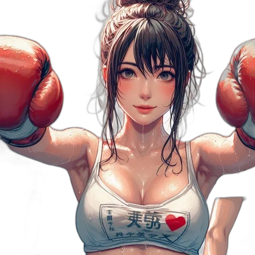weapon, anime, photorealistic, comic book art transparent PNG cut-out