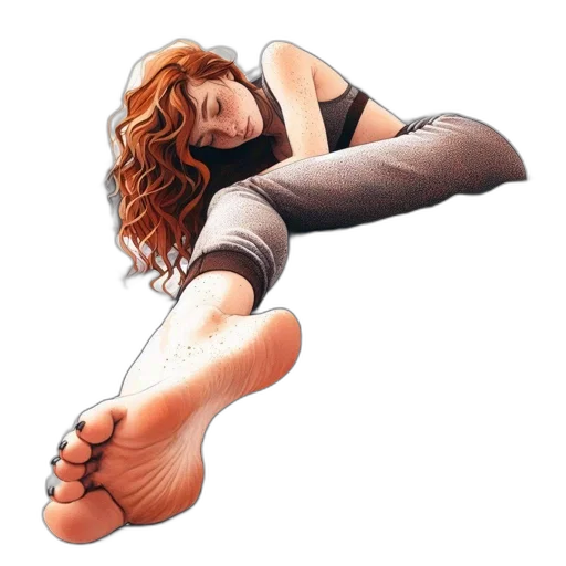 shoes, staff, photorealistic, oil painting transparent PNG cut-out